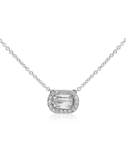 L'AMOUR CRISSCUT® DIAMOND PENDANT - CHRISTOPHER DESIGNS INC