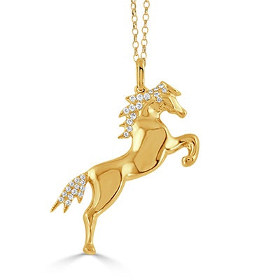 EQUESTRIAN NECKLACE - DOVE'S JEWELRY DESIGN