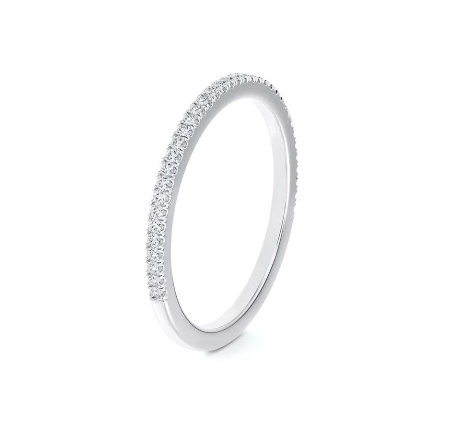 Simply Pavé Wedding Band - FOREVERMARK US INC