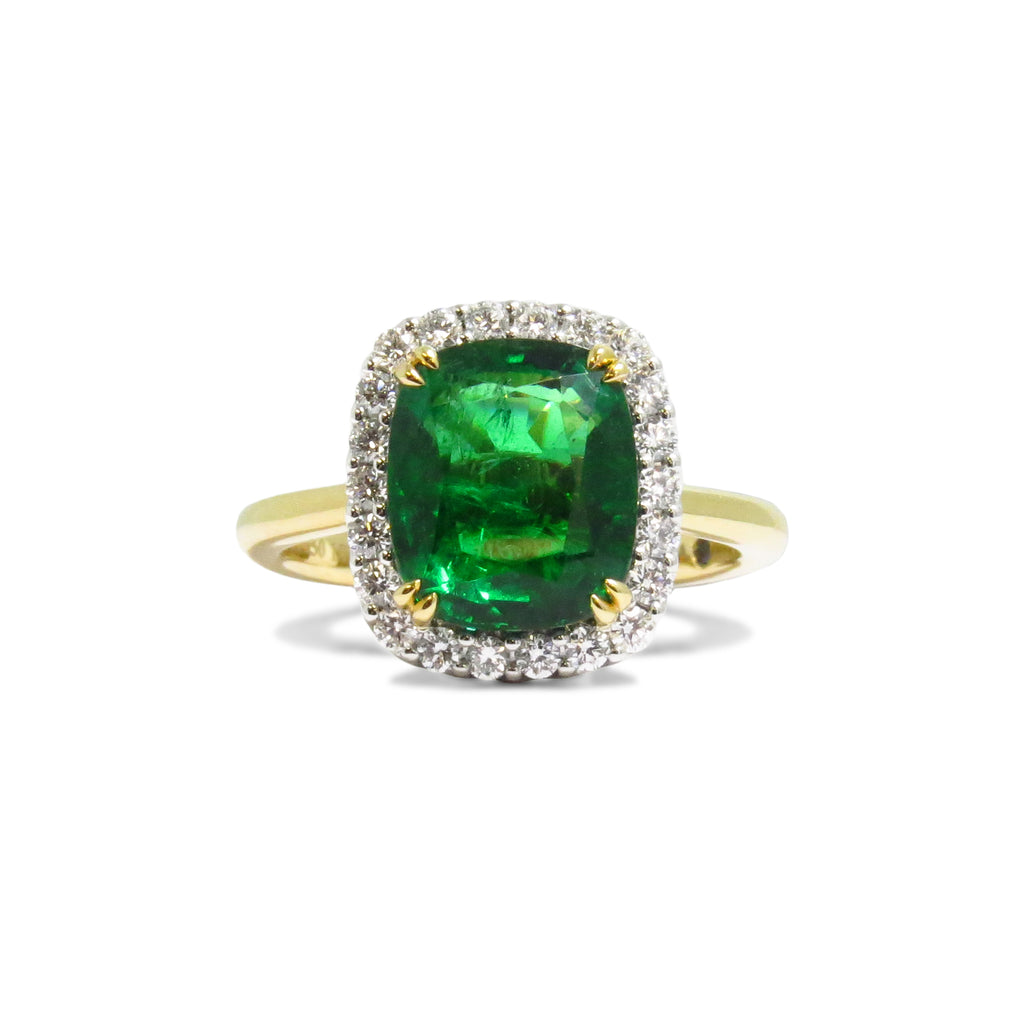 Emerald and Gold Ring - FANA