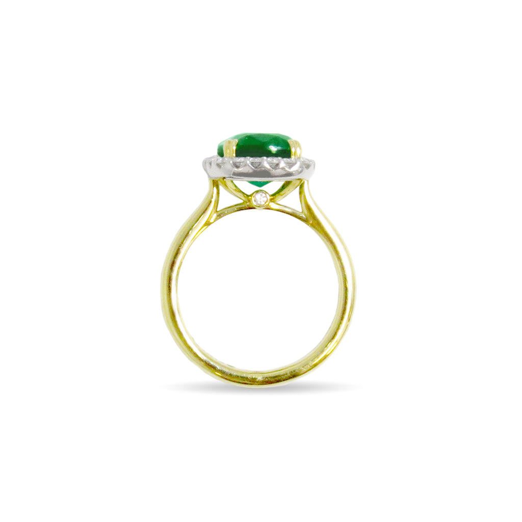 Emerald and Gold Ring - FANA